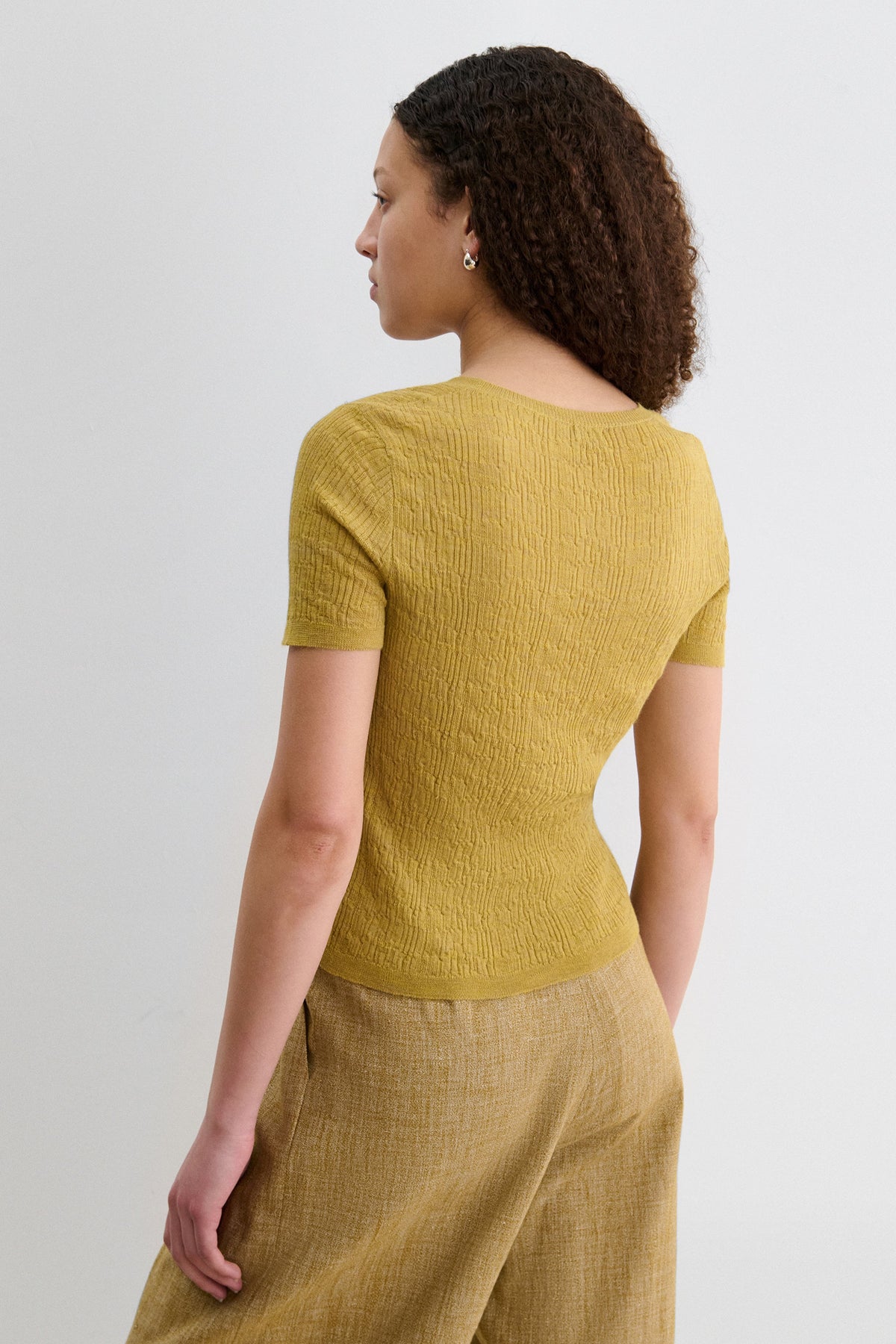 Kira Top Mustard - Rachel Comey