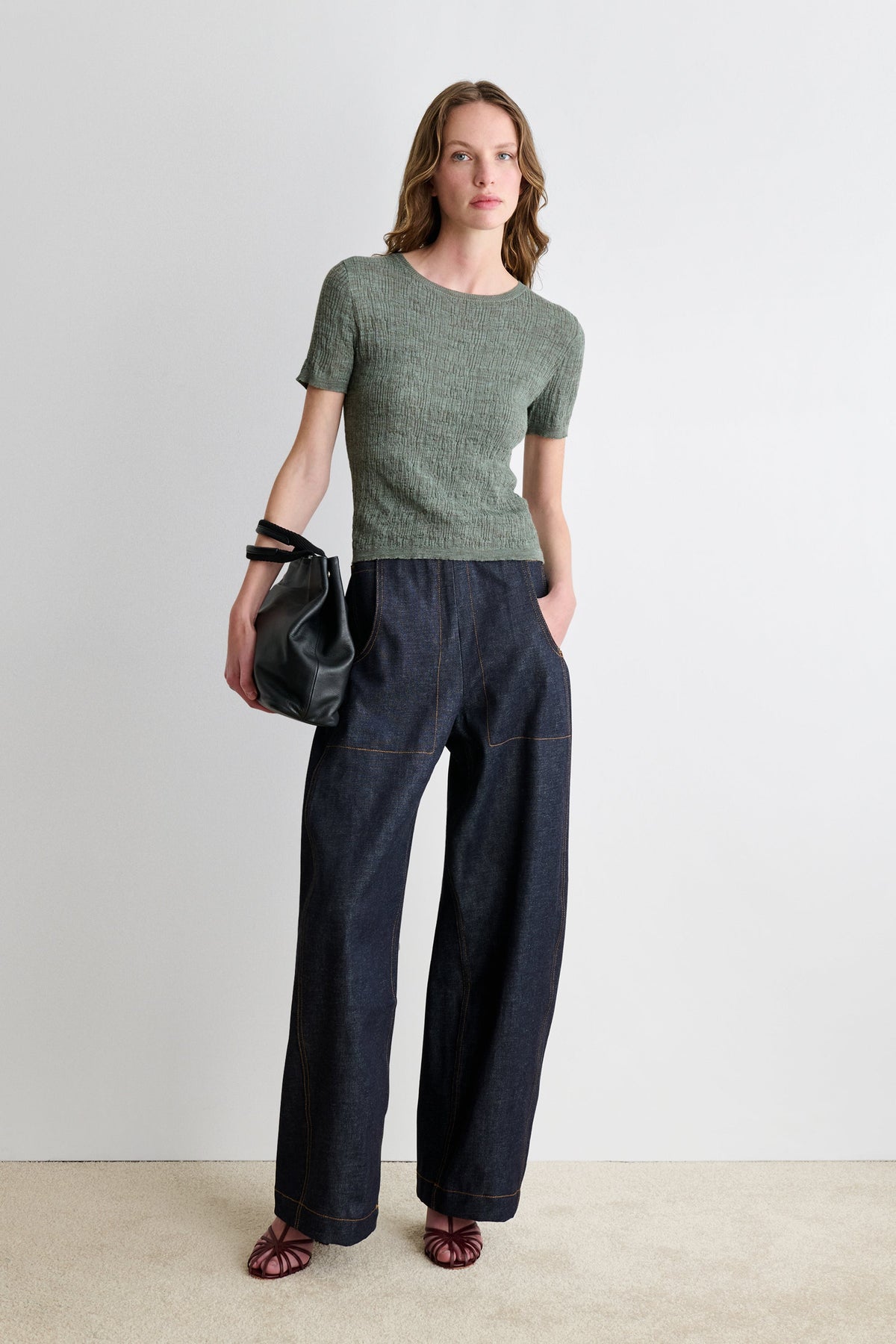 Kira Top Mustard - Rachel Comey