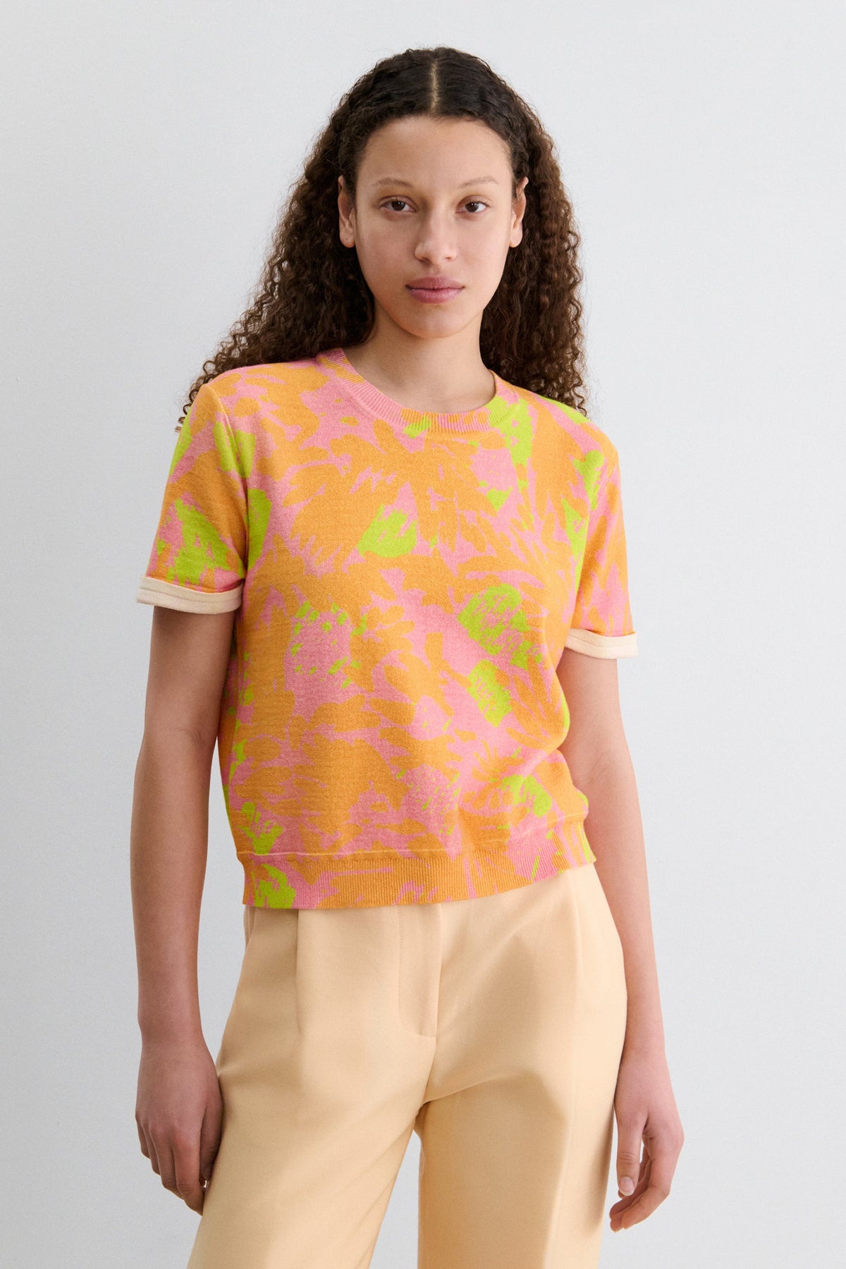Inez Top Orange Obscura - Rachel Comey