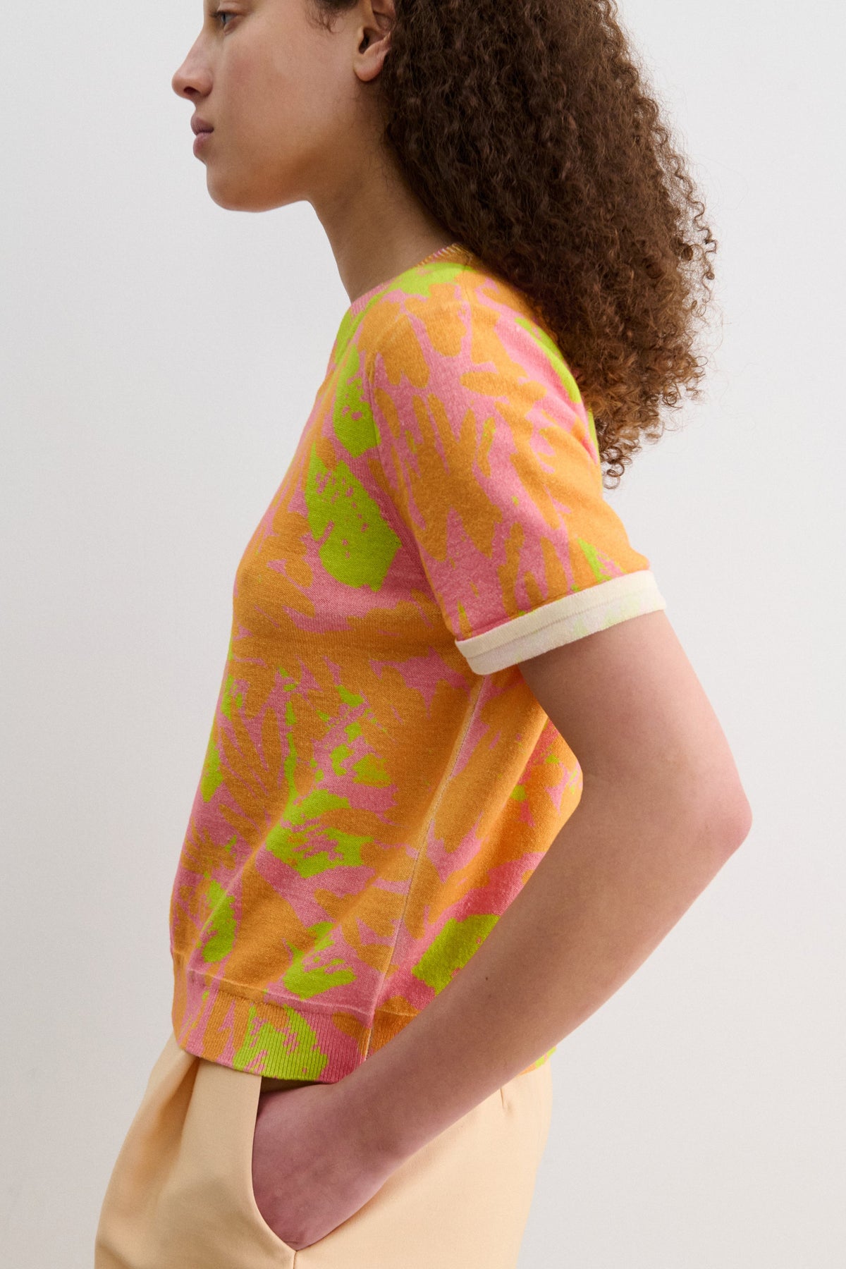 Inez Top Orange Obscura - Rachel Comey