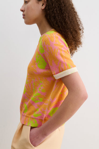Inez Top Orange Obscura - Rachel Comey