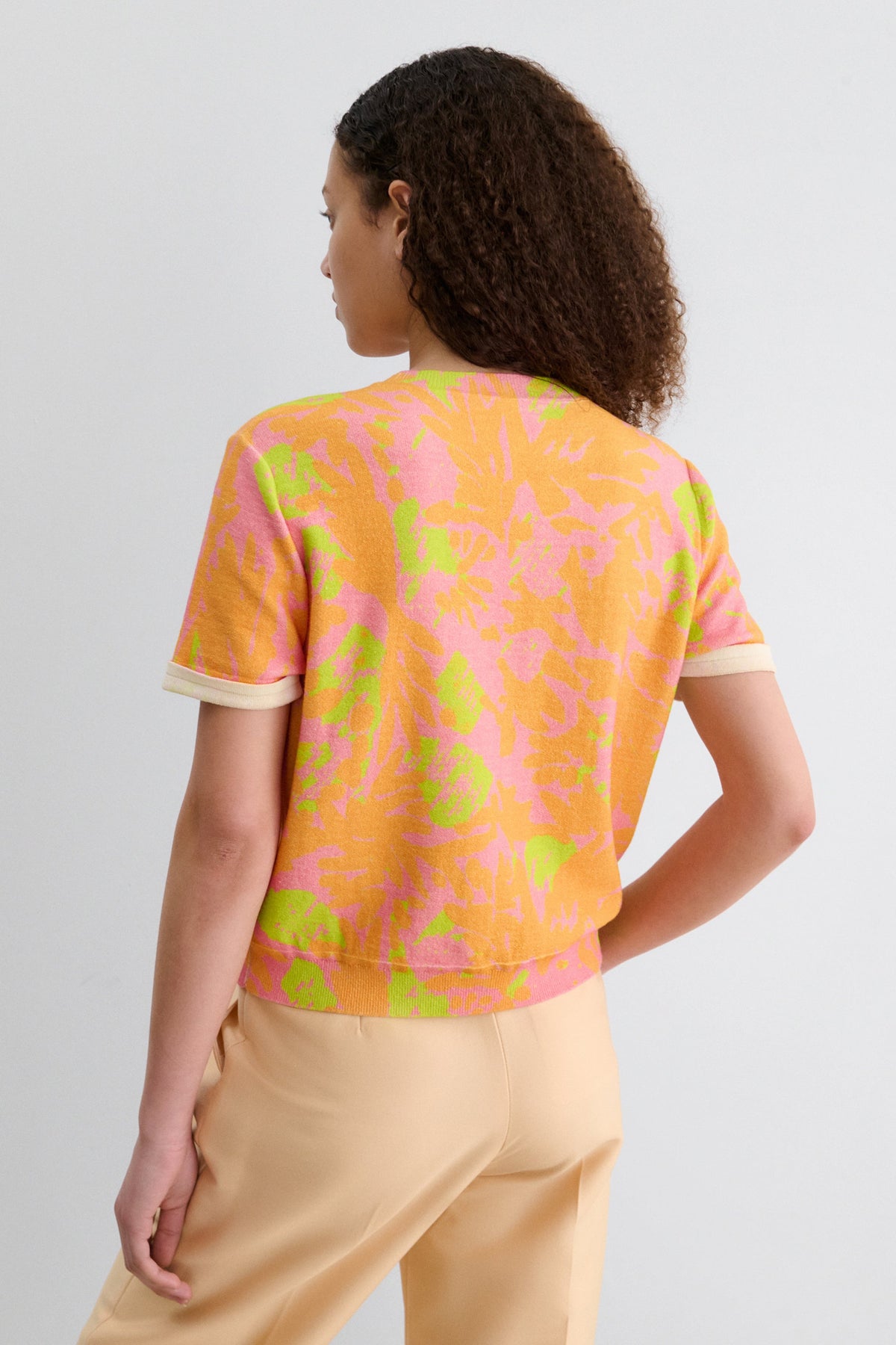 Inez Top Orange Obscura - Rachel Comey
