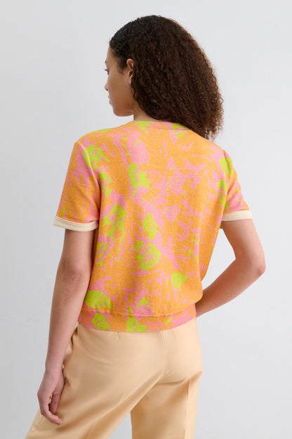 Inez Top Orange Obscura - Rachel Comey