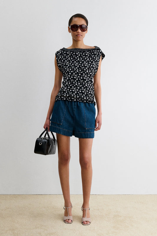 Svelte Top Black-White - Rachel Comey
