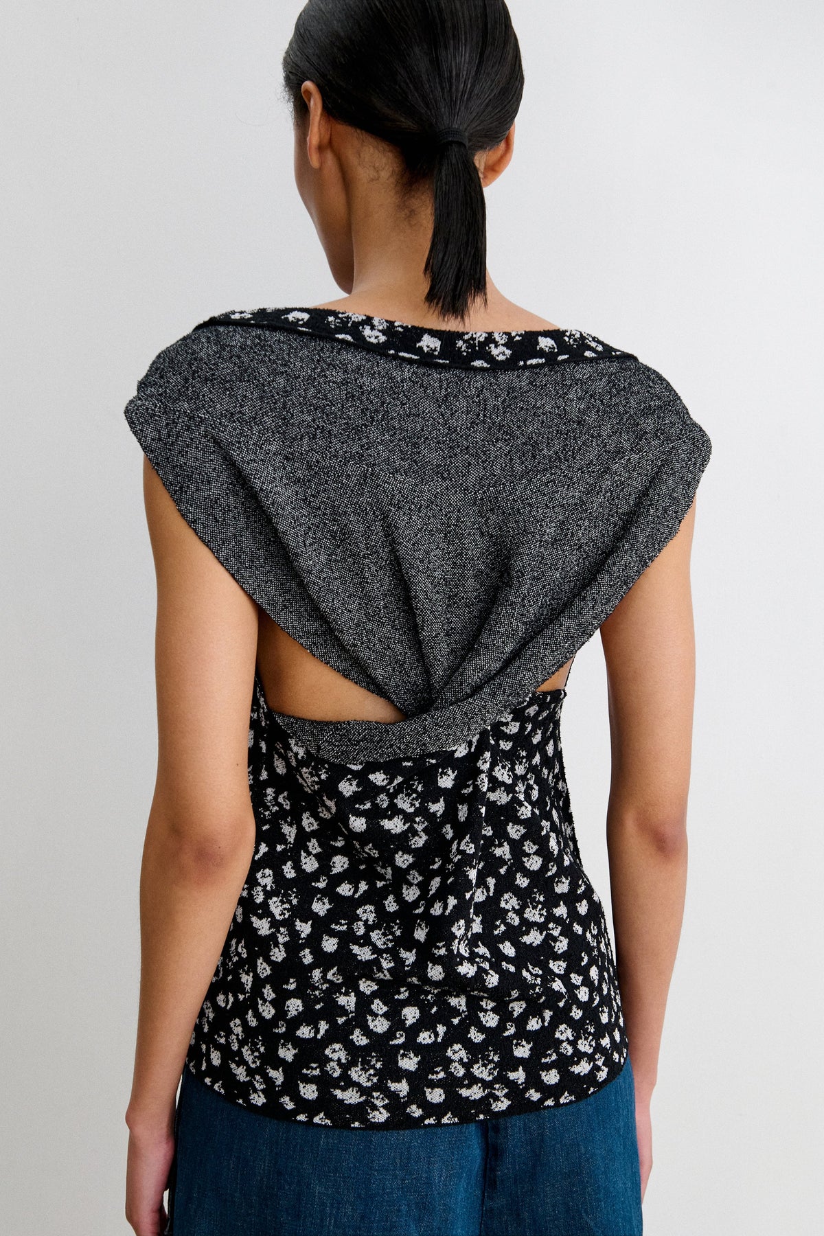 Svelte Top Black-White - Rachel Comey