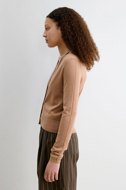 Lilt Cardigan Black Cherry - Rachel Comey