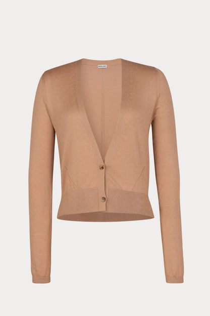Lilt Cardigan Black Cherry - Rachel Comey