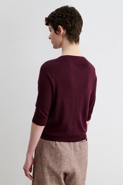 Gale Top Black Cherry - Rachel Comey