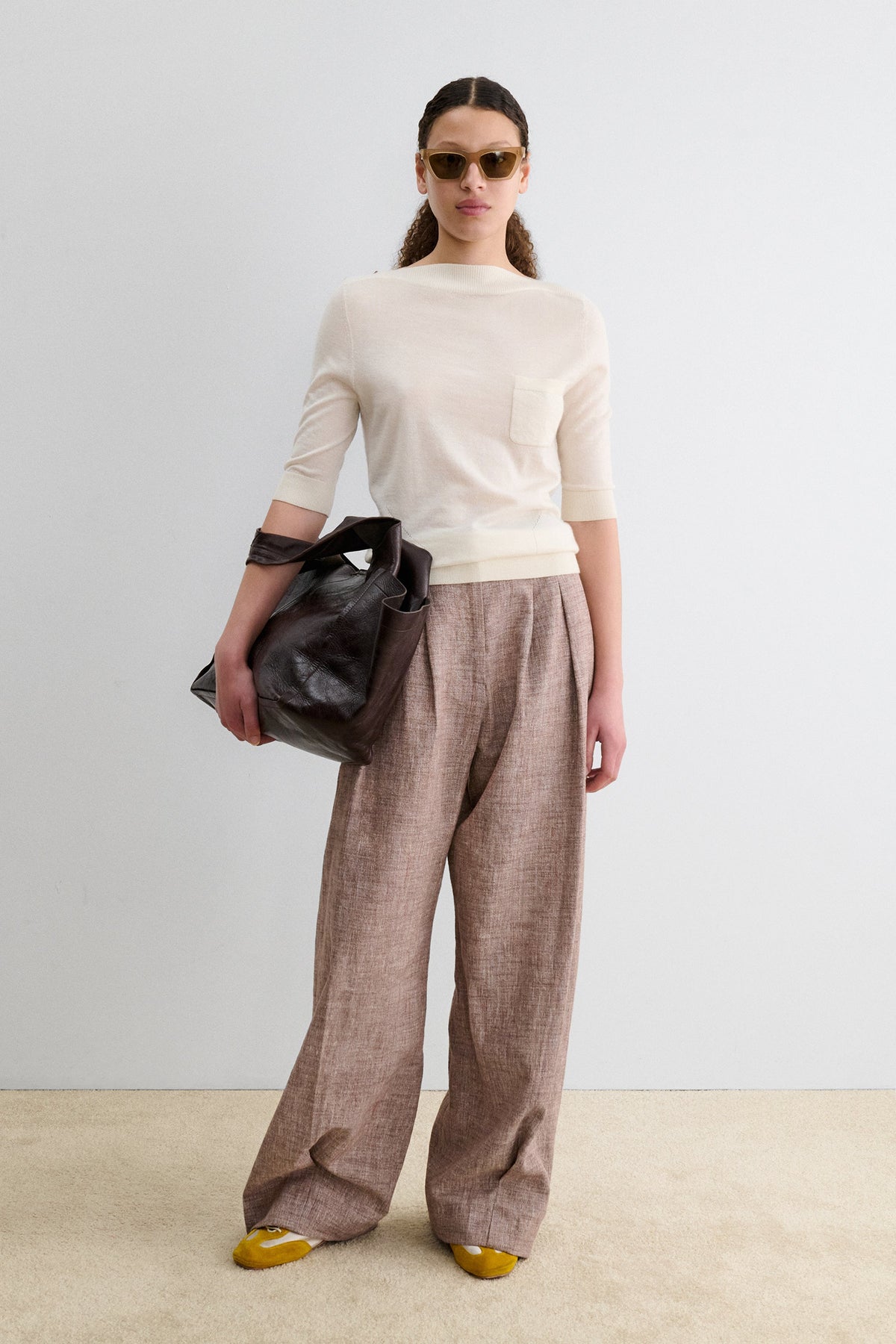 Gale Top Black Cherry - Rachel Comey