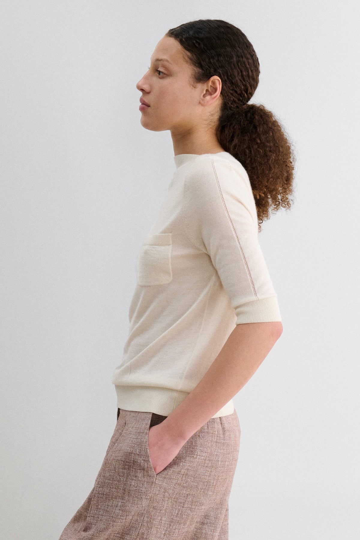 Gale Top Black Cherry - Rachel Comey