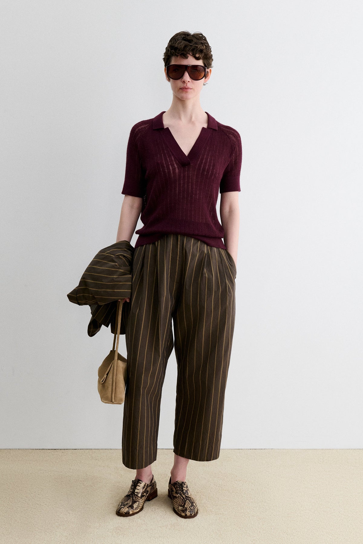 Padgitt Top Black Cherry - Rachel Comey
