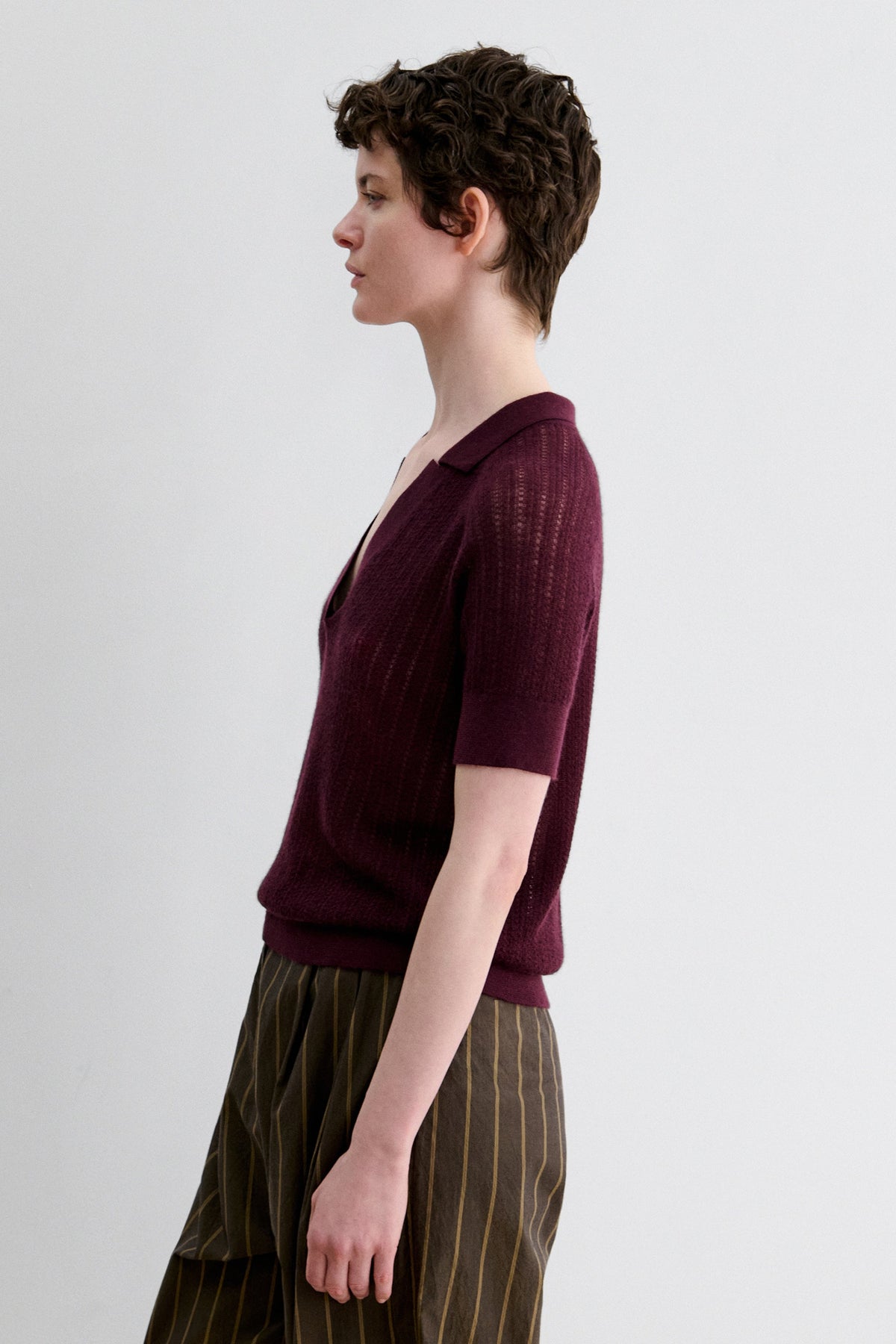Padgitt Top Black Cherry - Rachel Comey