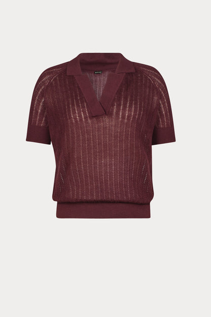 Padgitt Top Black Cherry - Rachel Comey