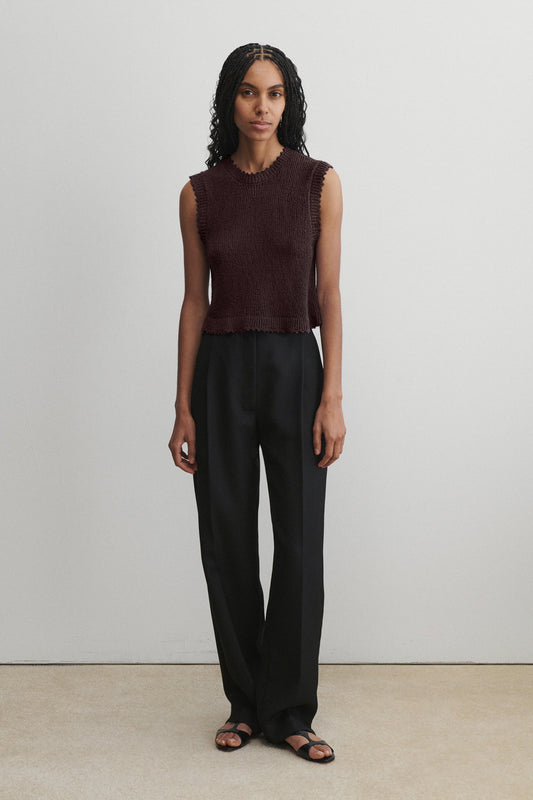 Relent Top Chocolate - Rachel Comey