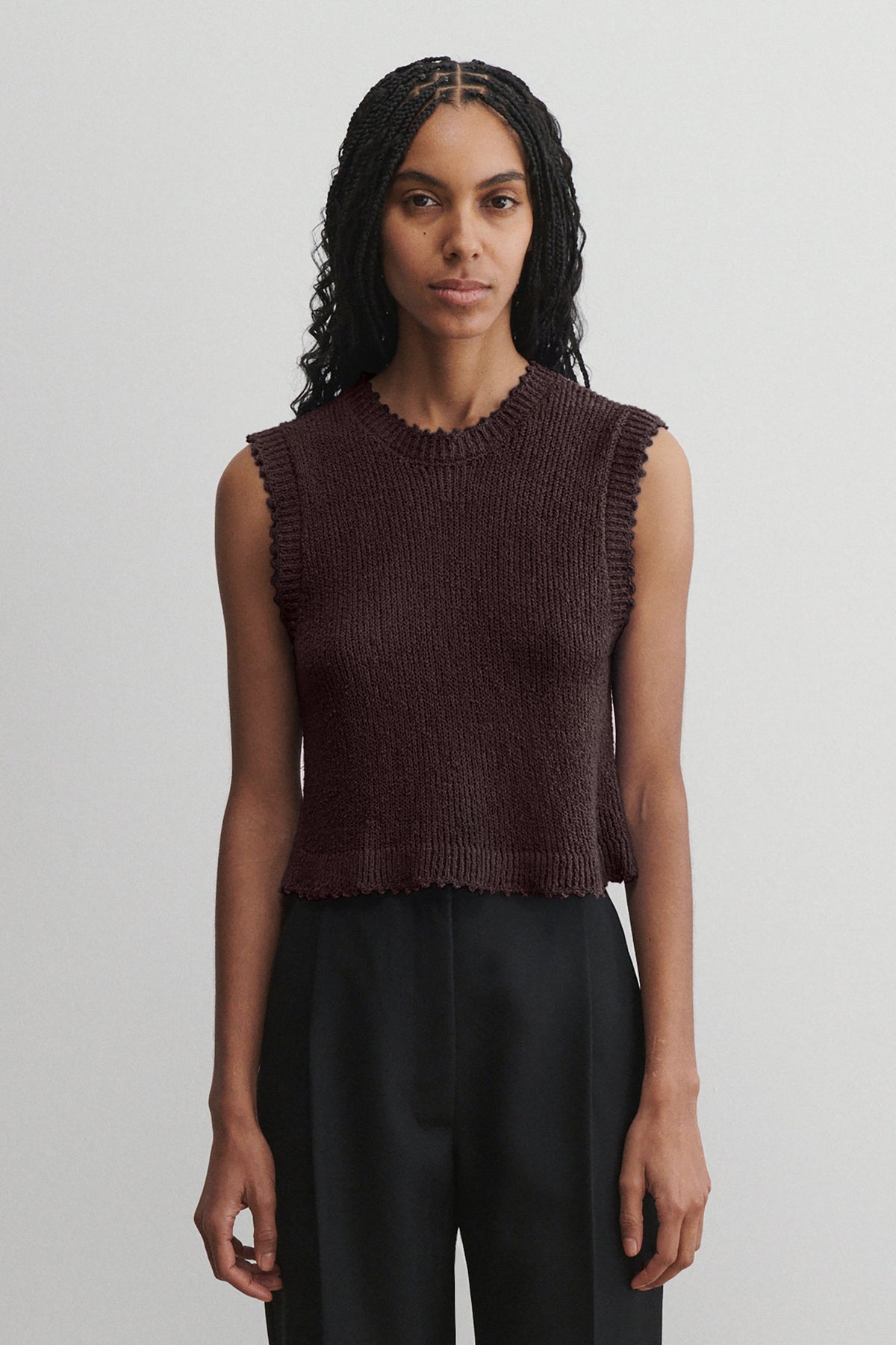 Relent Top Chocolate - Rachel Comey