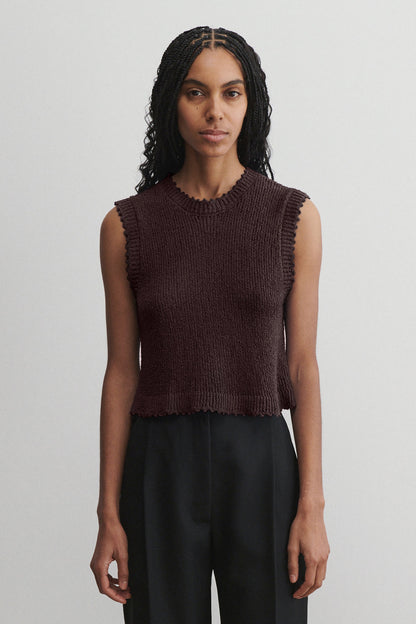 Relent Top Chocolate - Rachel Comey