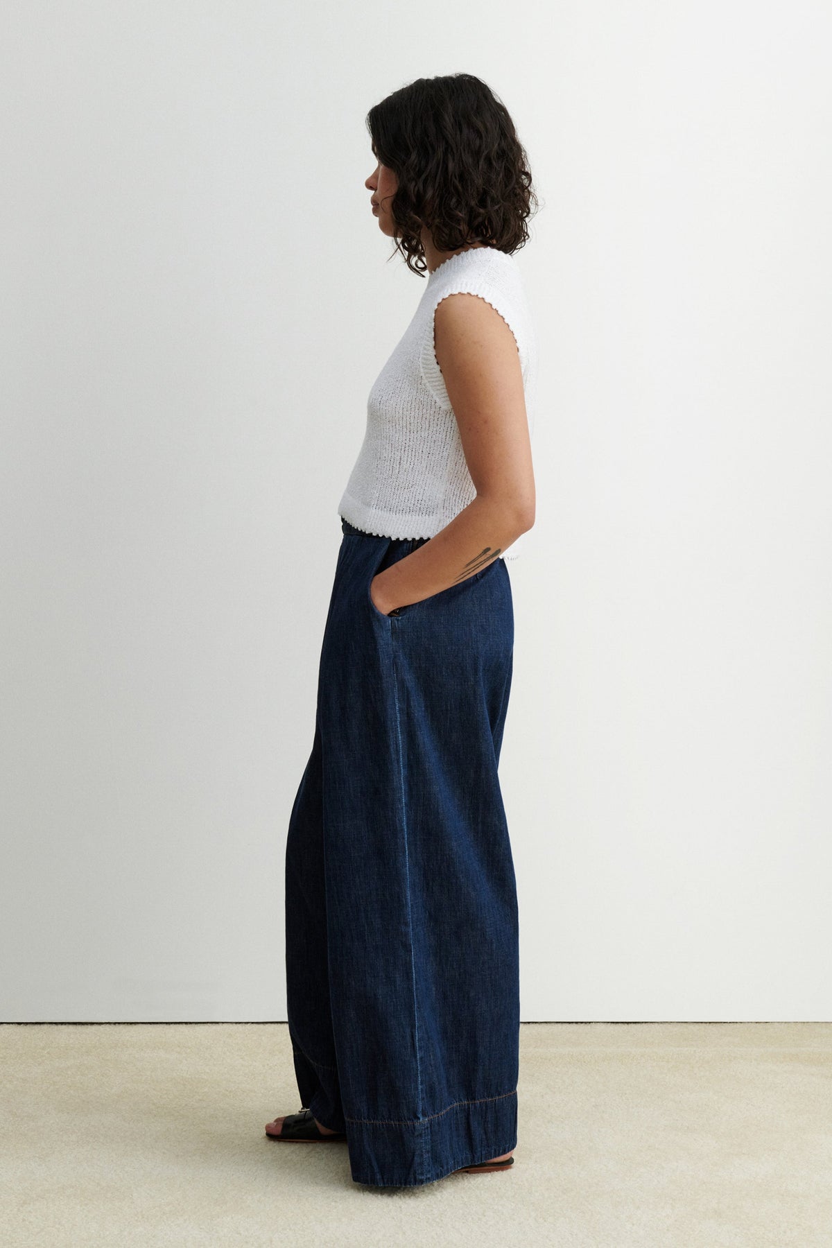 Relent Top Chocolate - Rachel Comey
