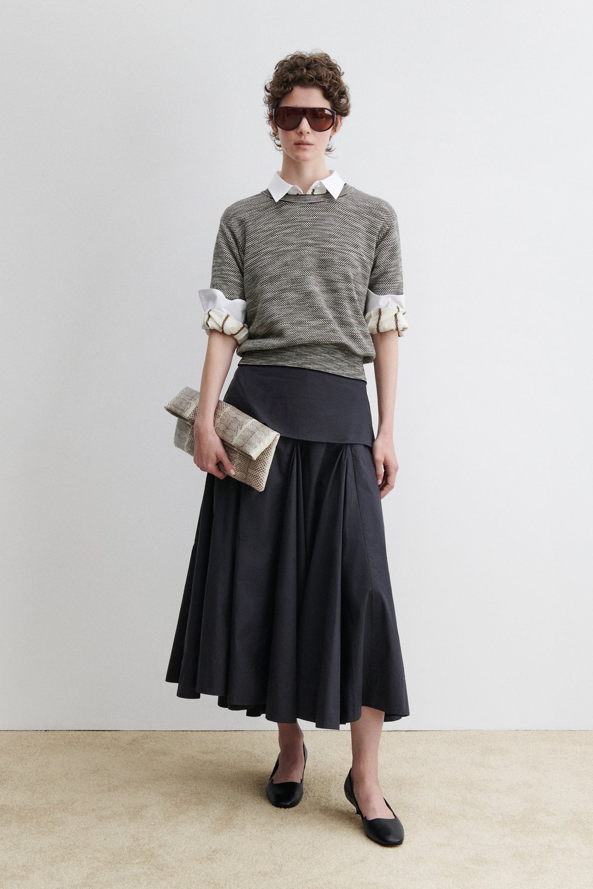 Jeram Top Black Multi - Rachel Comey