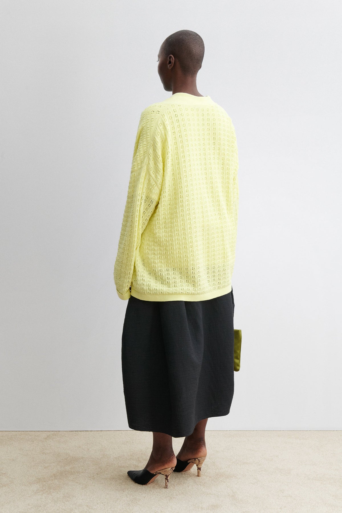 Ralphe Cardigan Limoncello - Rachel Comey