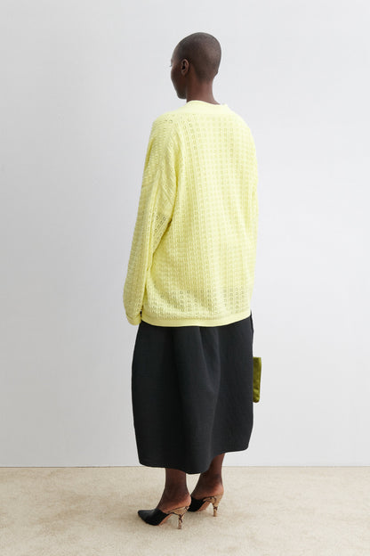 Ralphe Cardigan Limoncello - Rachel Comey