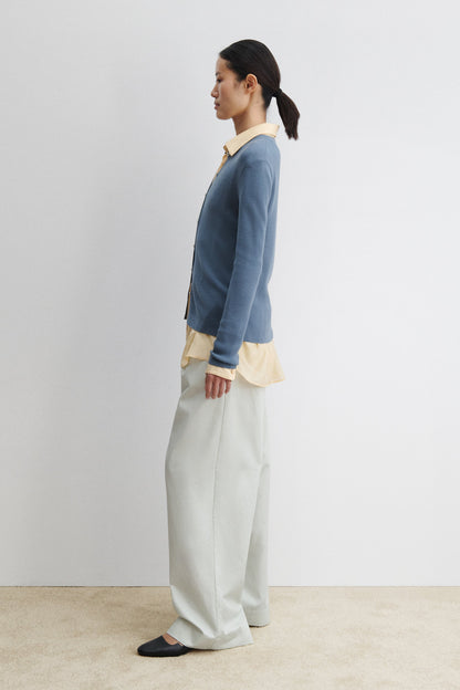 Blise Cardigan Chambray - Rachel Comey