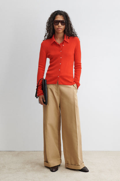 Blise Cardigan Chambray - Rachel Comey