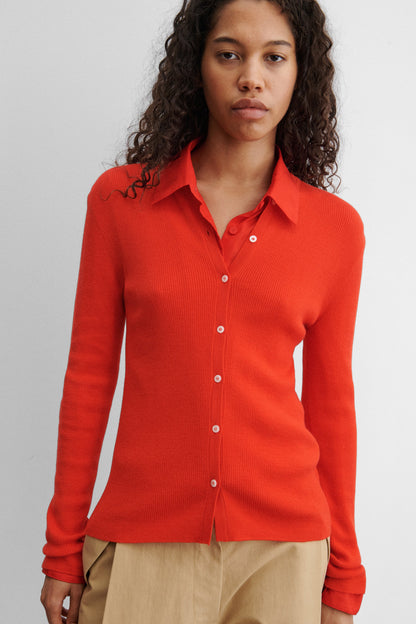 Blise Cardigan Chambray - Rachel Comey