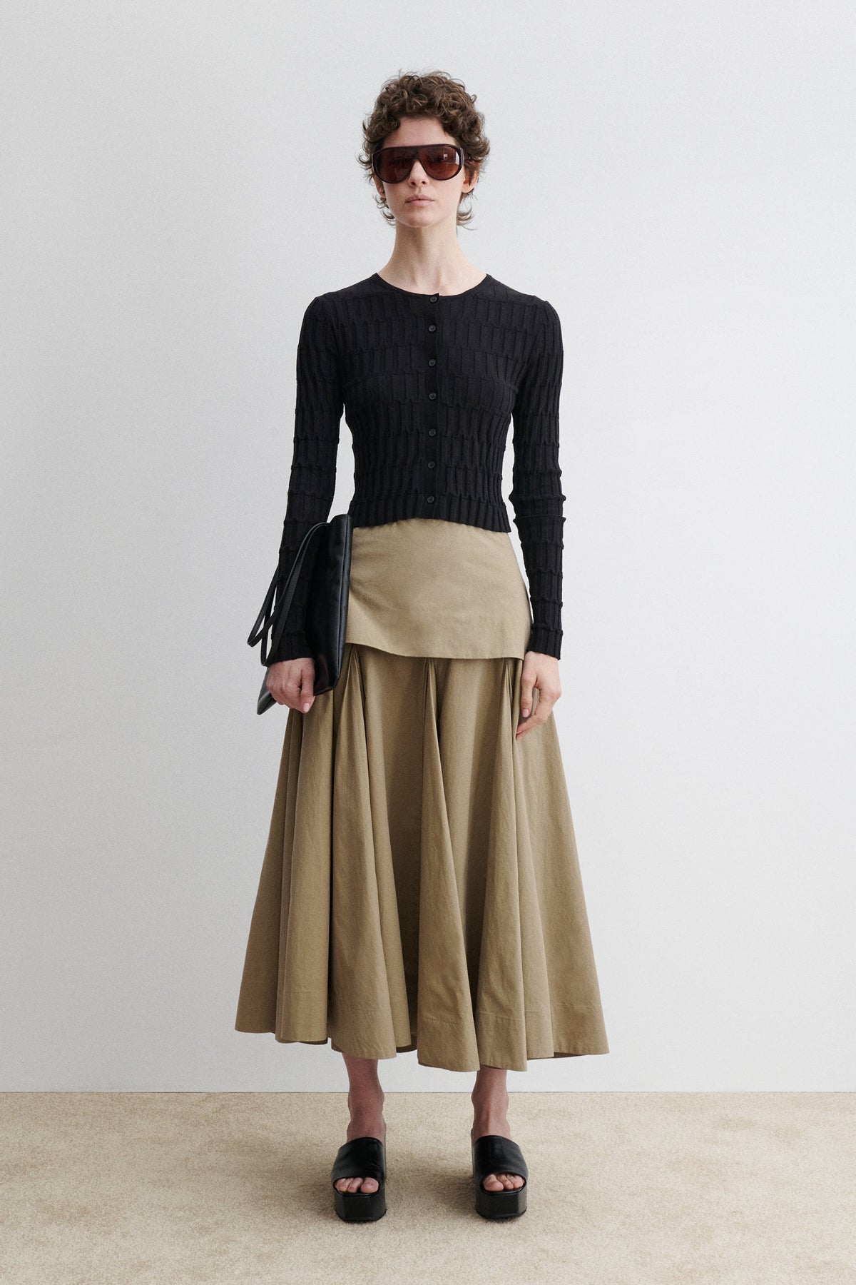 Allira Cardigan Black - Rachel Comey