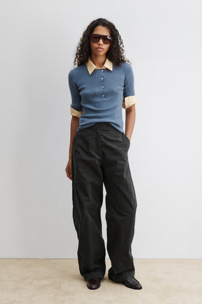Allery Henley Chambray - Rachel Comey