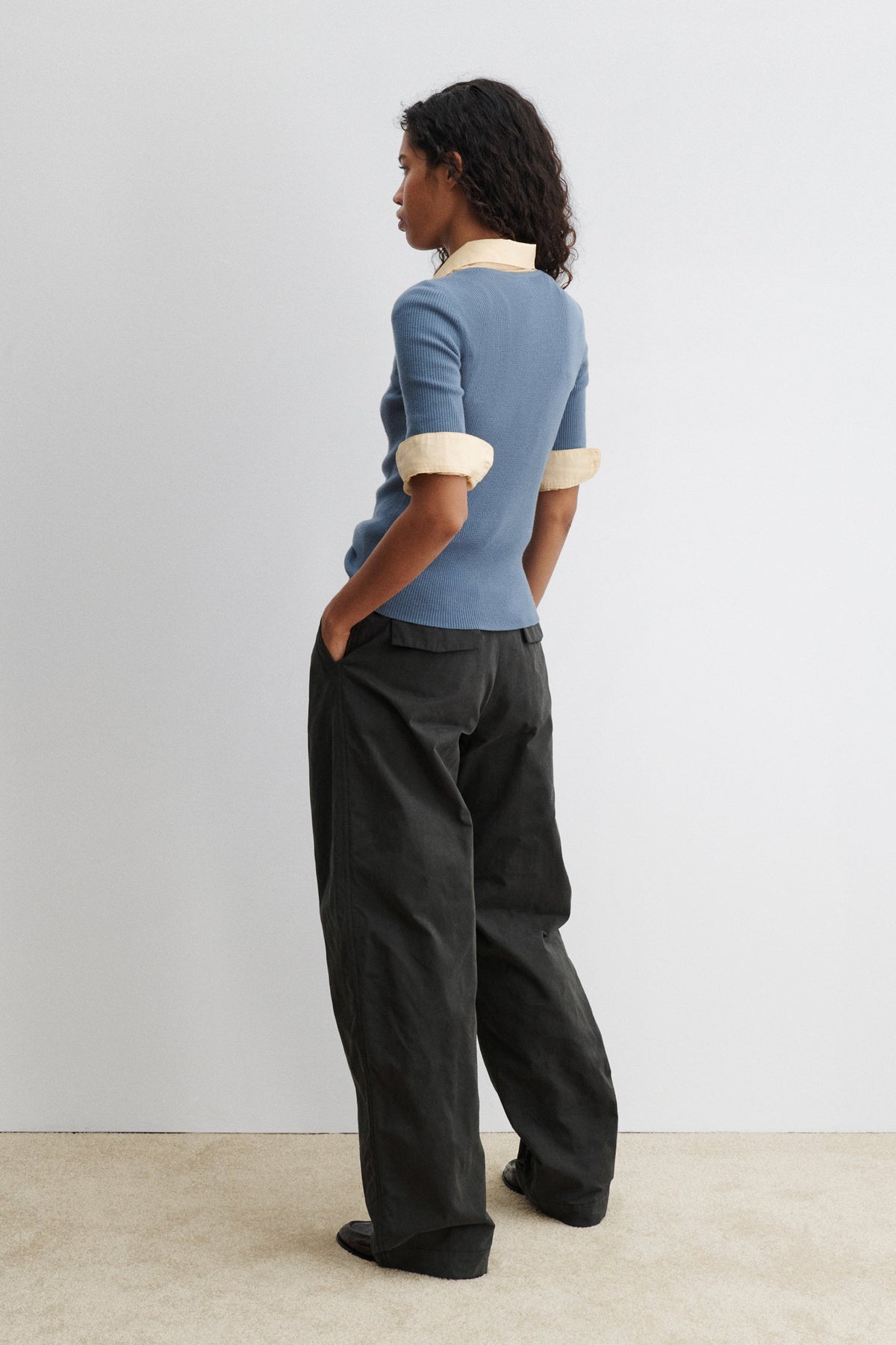 Allery Henley Chambray - Rachel Comey