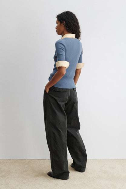 Allery Henley Chambray - Rachel Comey