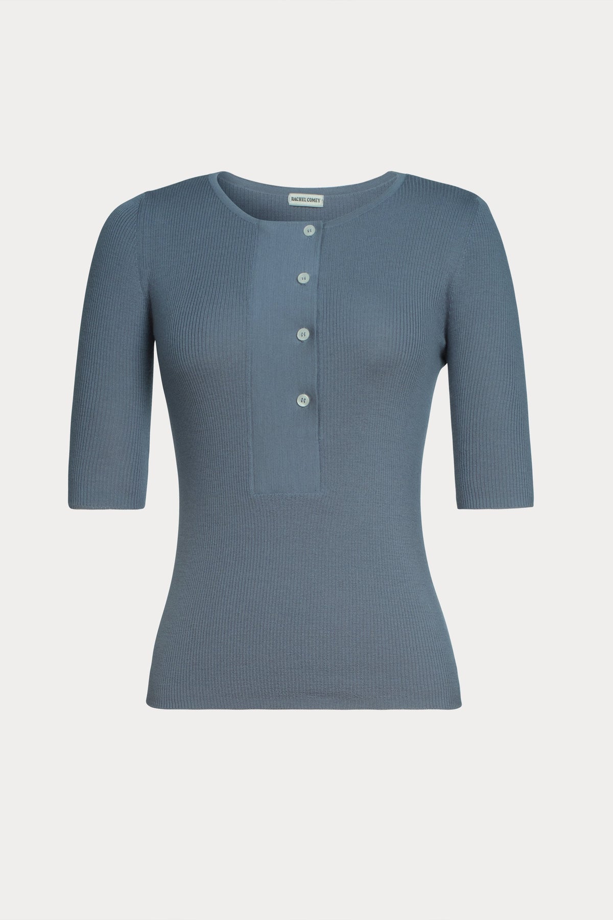 Allery Henley Chambray - Rachel Comey