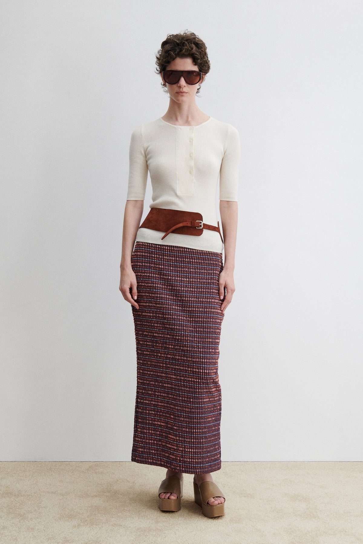 Allery Henley Chambray - Rachel Comey