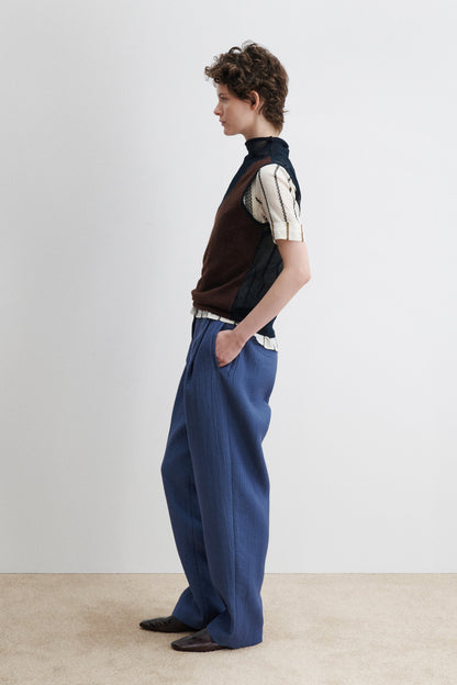 Horwill Top Charcoal-Cream - Rachel Comey