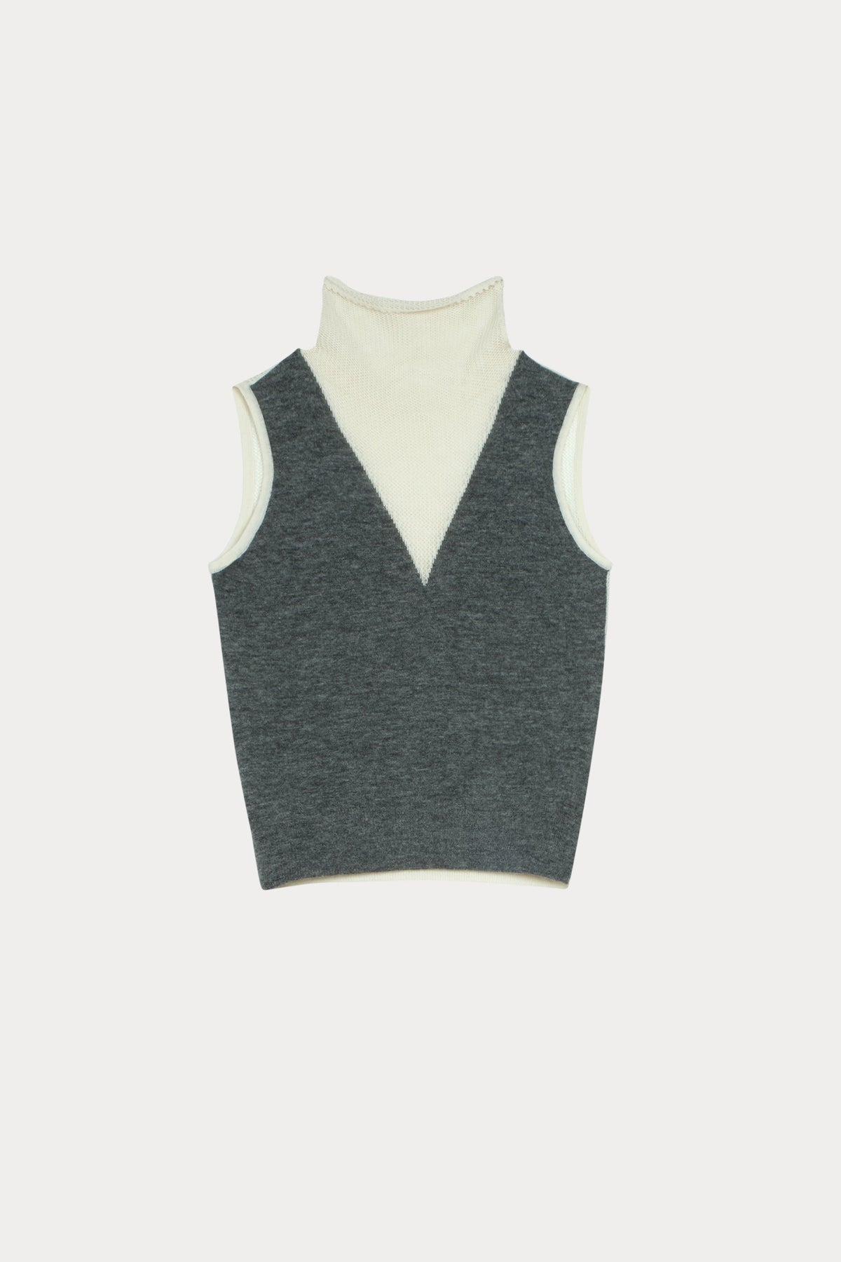 Horwill Top Charcoal-Cream - Rachel Comey