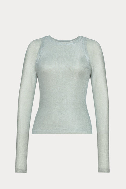 Baseball Tee Silver - Rachel Comey