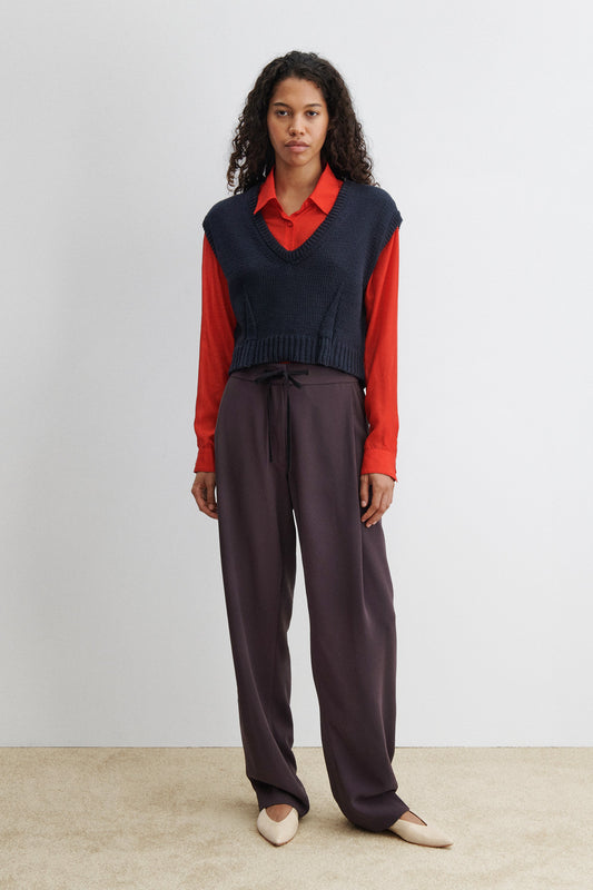 Corsa Top Navy - Rachel Comey