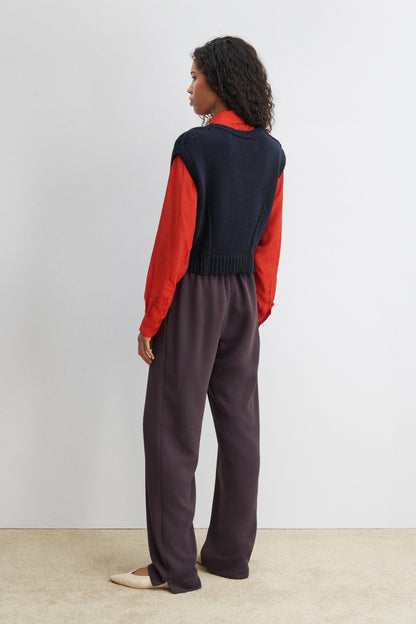 Corsa Top Navy - Rachel Comey