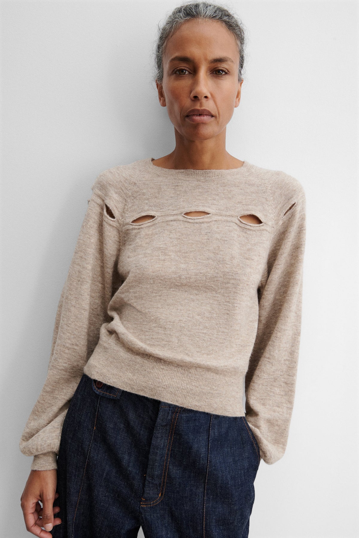 Akess Pullover Stone - Rachel Comey