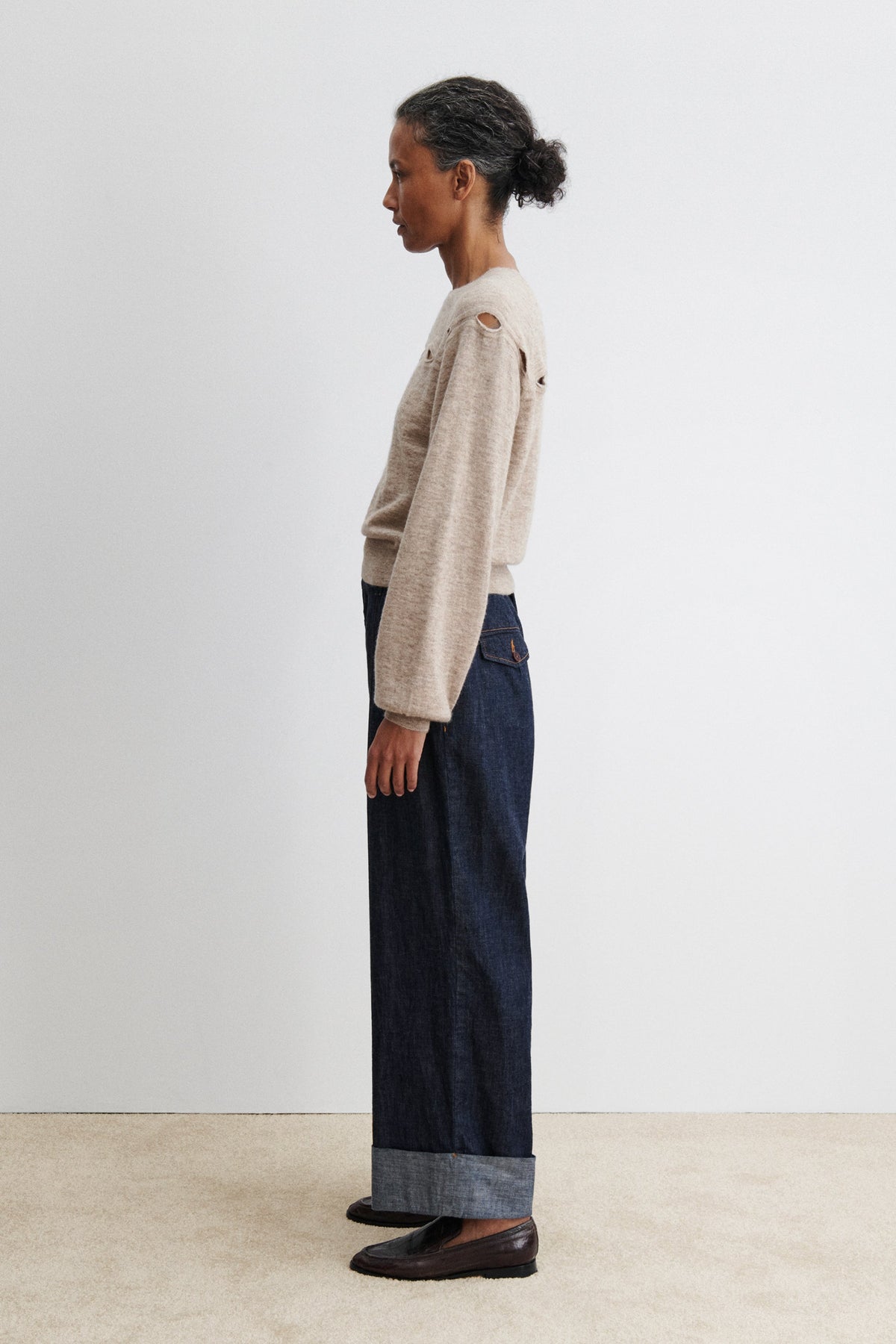 Akess Pullover Stone - Rachel Comey