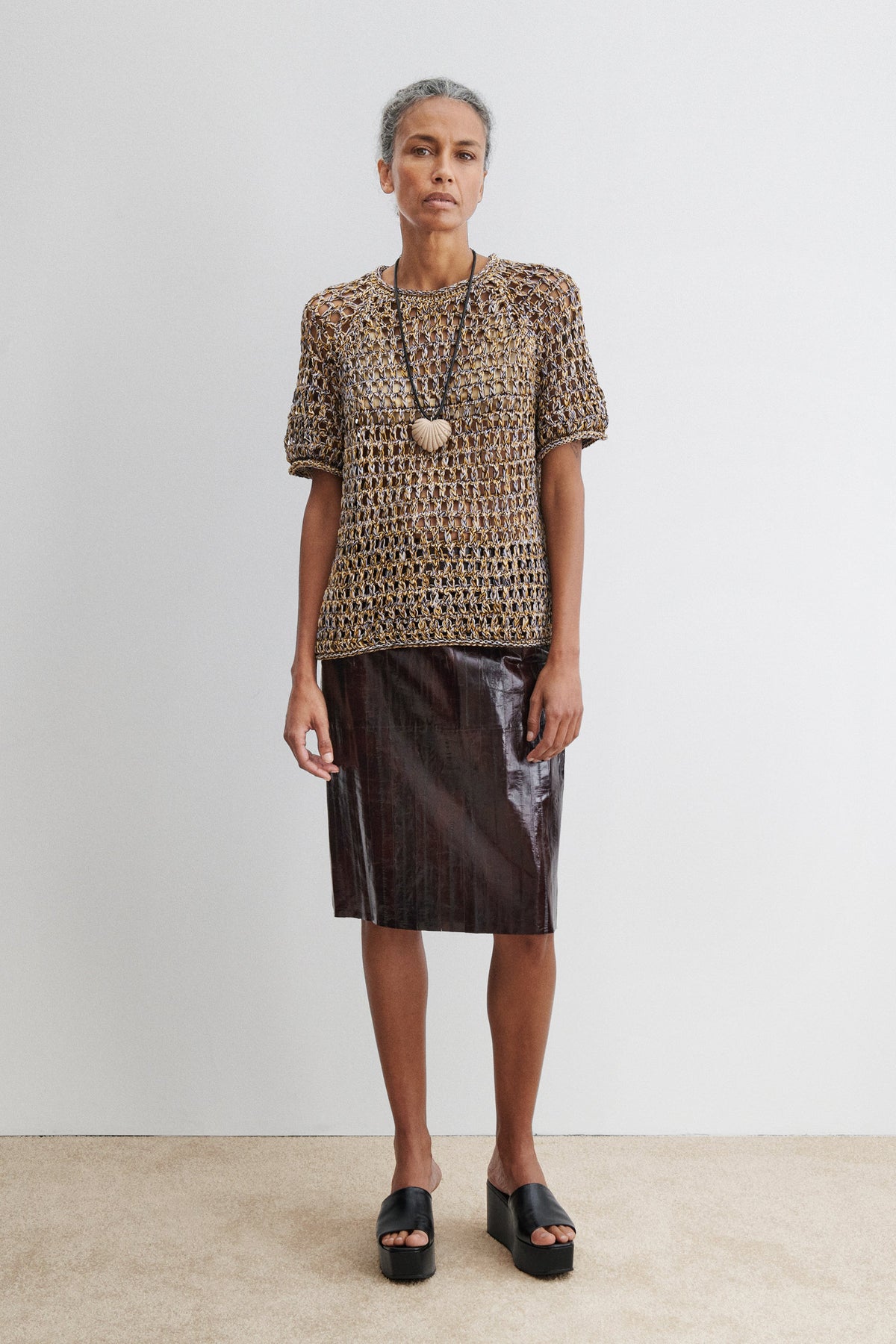 Drax Tee Yellow Multi - Rachel Comey