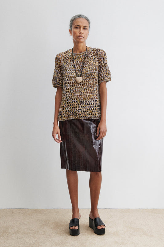 Drax Tee Yellow Multi - Rachel Comey