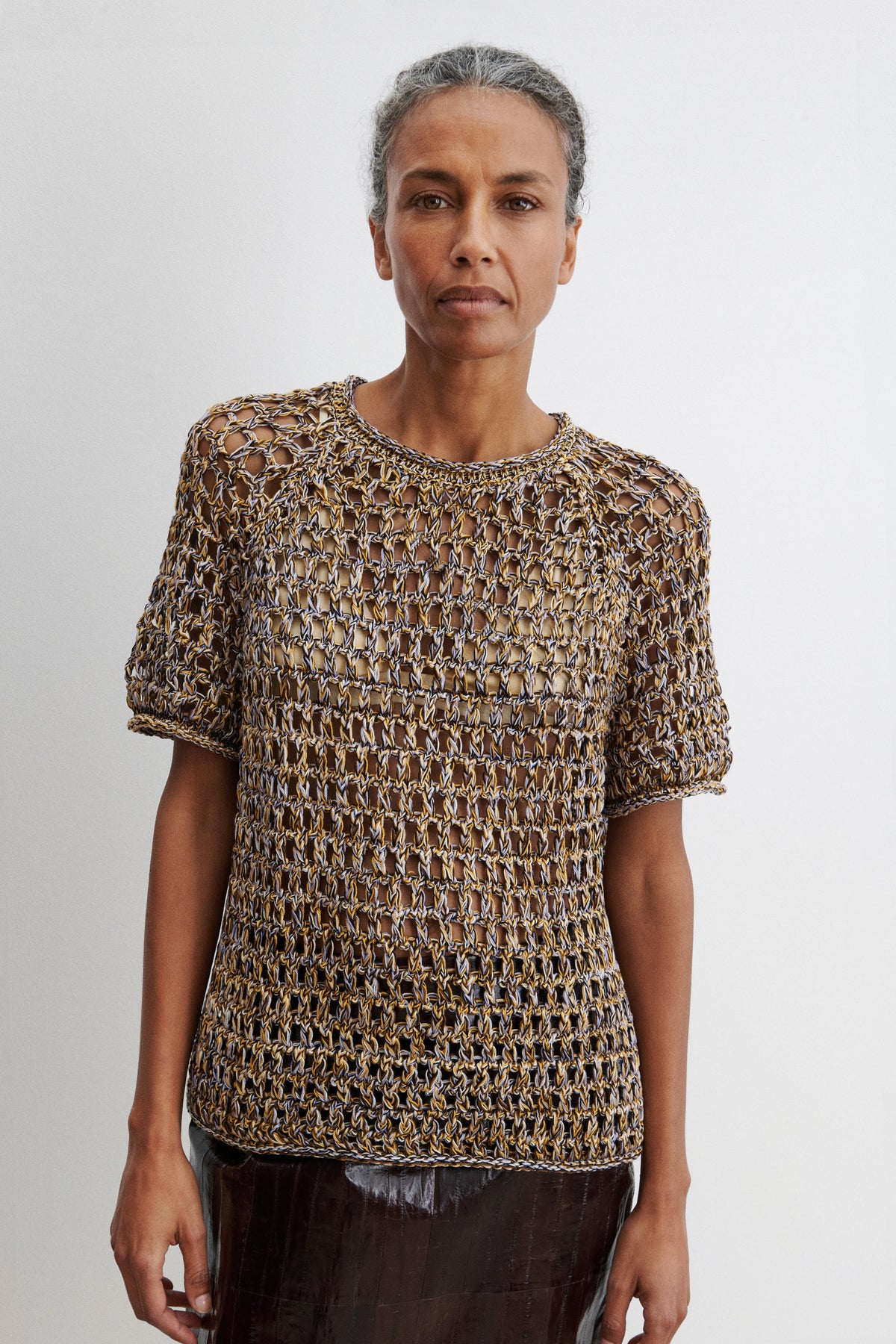 Drax Tee Yellow Multi - Rachel Comey