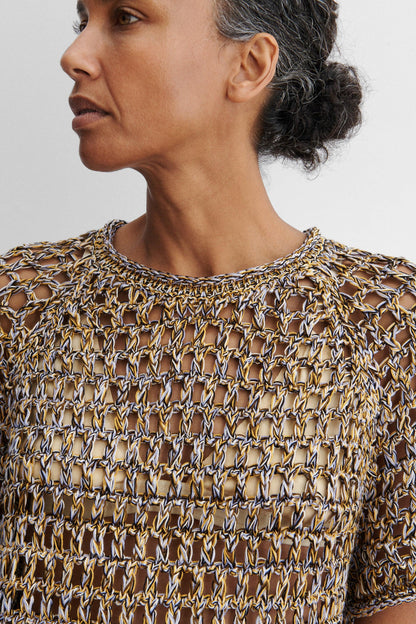 Drax Tee Yellow Multi - Rachel Comey