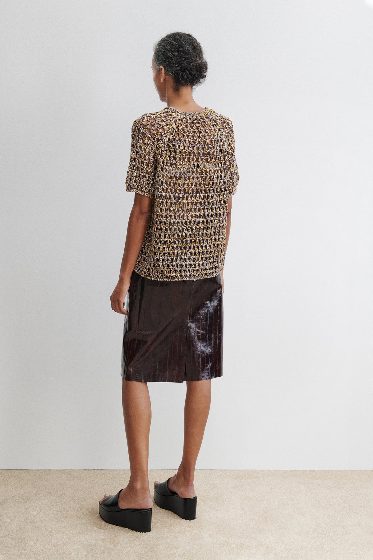 Drax Tee Yellow Multi - Rachel Comey