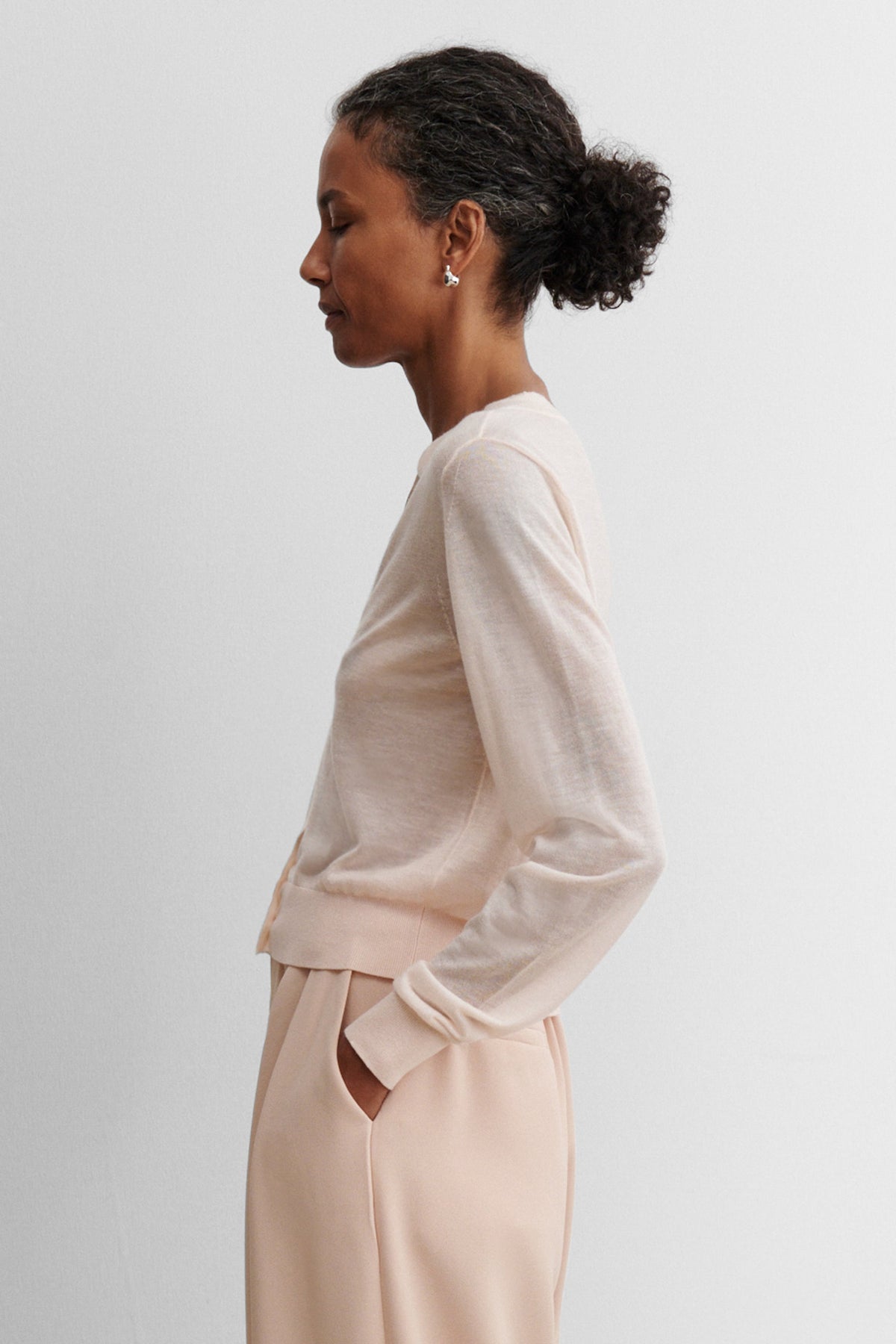 Essere Cardigan Blush - Rachel Comey