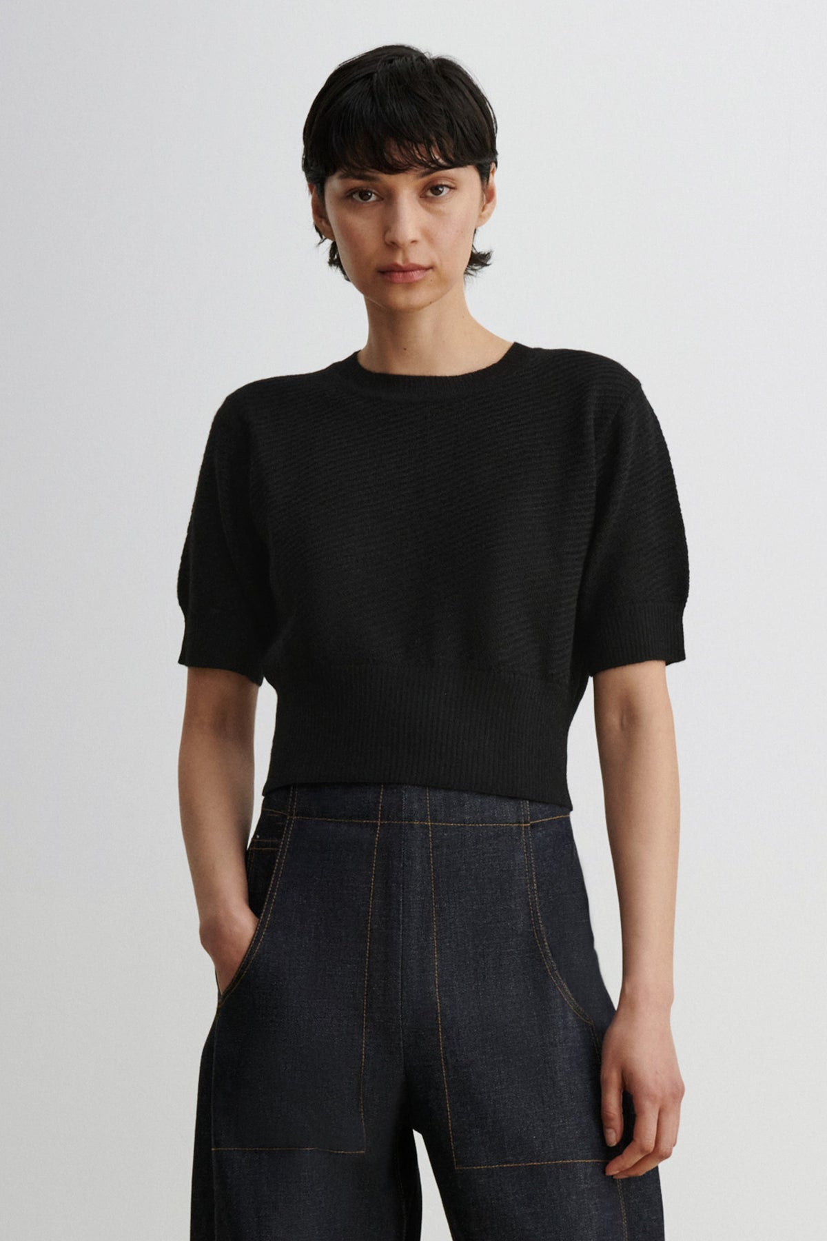 Calibra Top Black - Rachel Comey