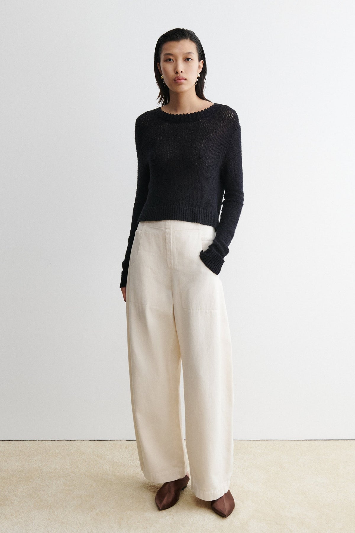 Barca Pullover Midnight - Rachel Comey