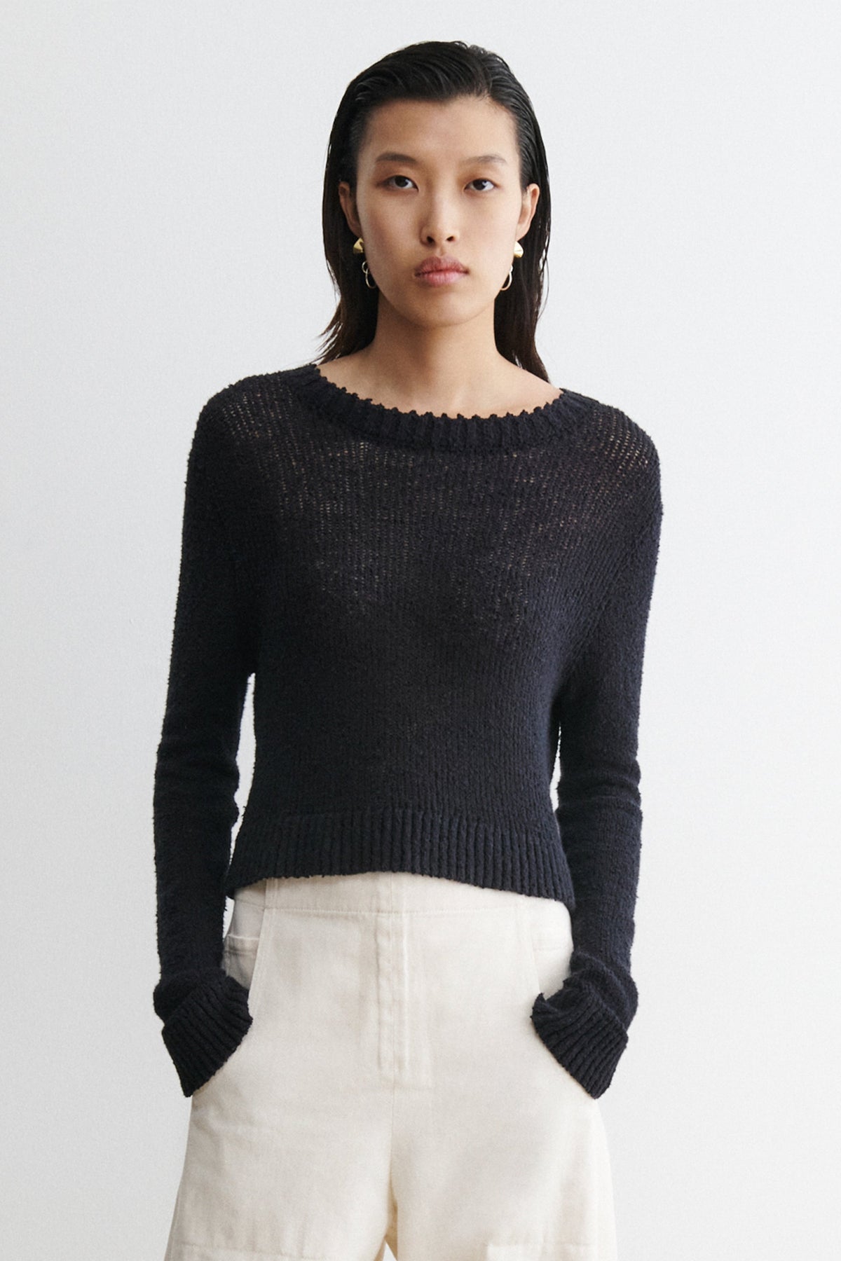 Barca Pullover Midnight - Rachel Comey