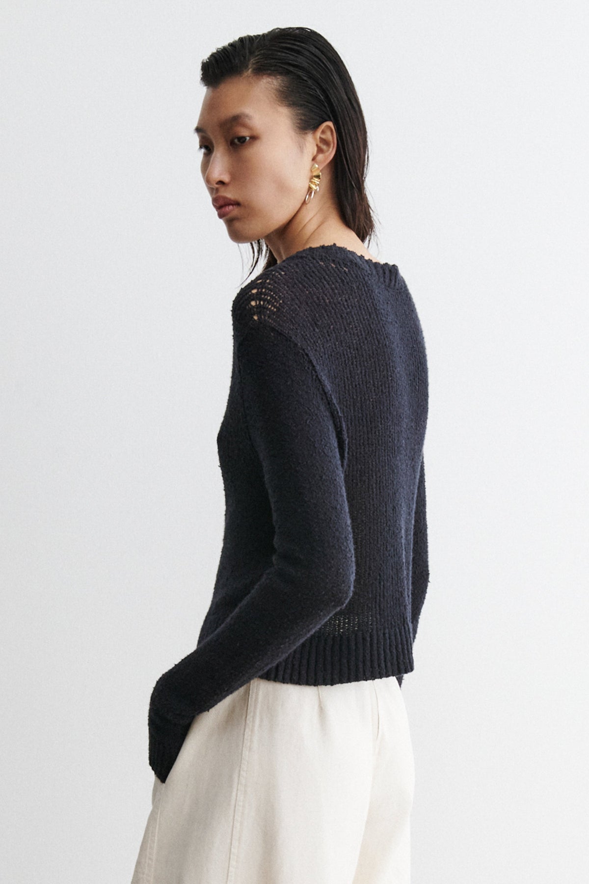 Barca Pullover Midnight - Rachel Comey